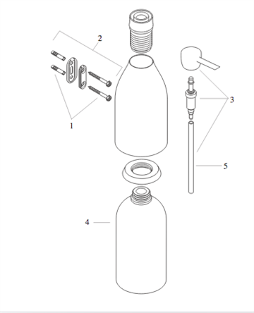 Hansgrohe Pumpe for AXOR Starck Sæbedispenser